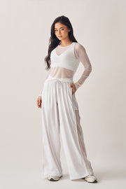 Blusa Tule Cosmos