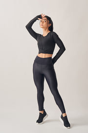 Blusa Cropped Torsão ML Cosmos