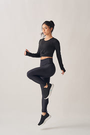 Blusa Cropped Torsão ML Cosmos