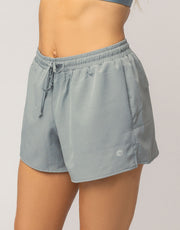 Shorts Fitness 2 em 1 Lago com Forro Interno
