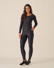 Legging Faixa Obisidiana